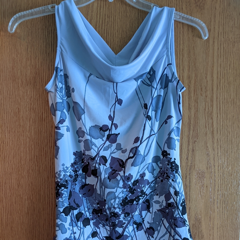 The Limited Purple floral shell. NWT
